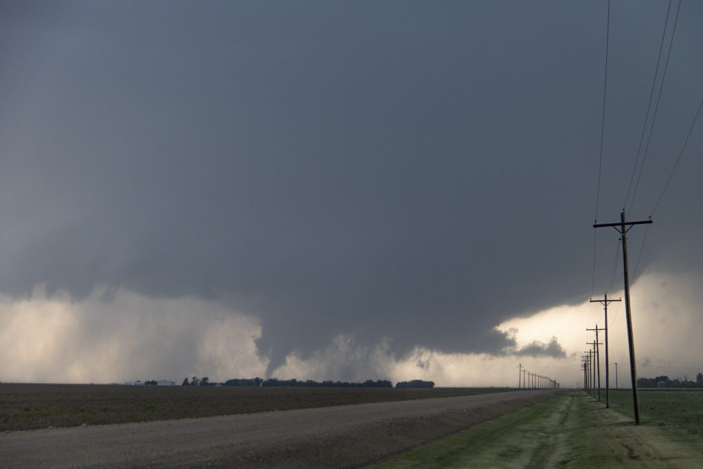 Leoti, Kansas, Supercell & Tornadoes. May 21, 2016 — Travis — Highways & Hailstones