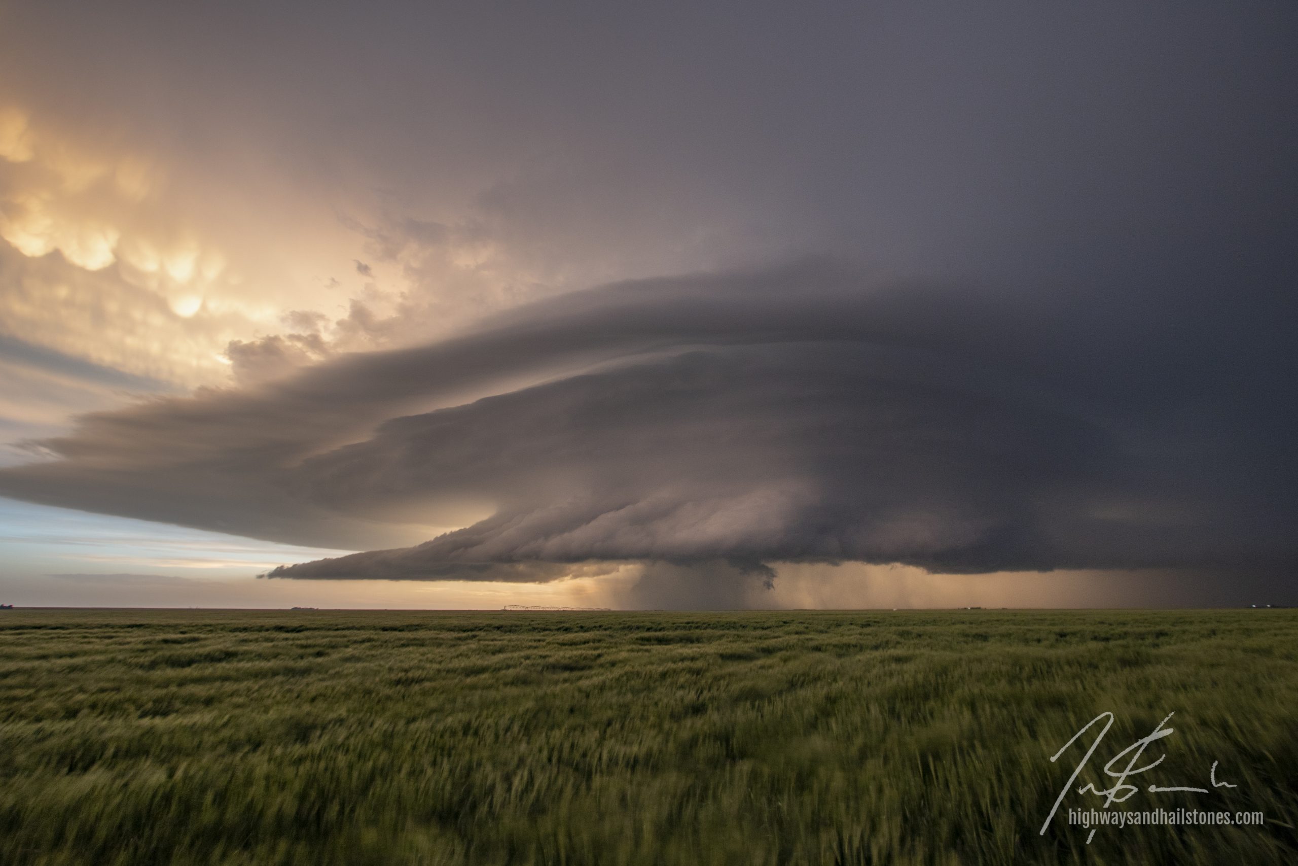 Leoti, Kansas, Supercell & Tornadoes. May 21, 2016 — Travis