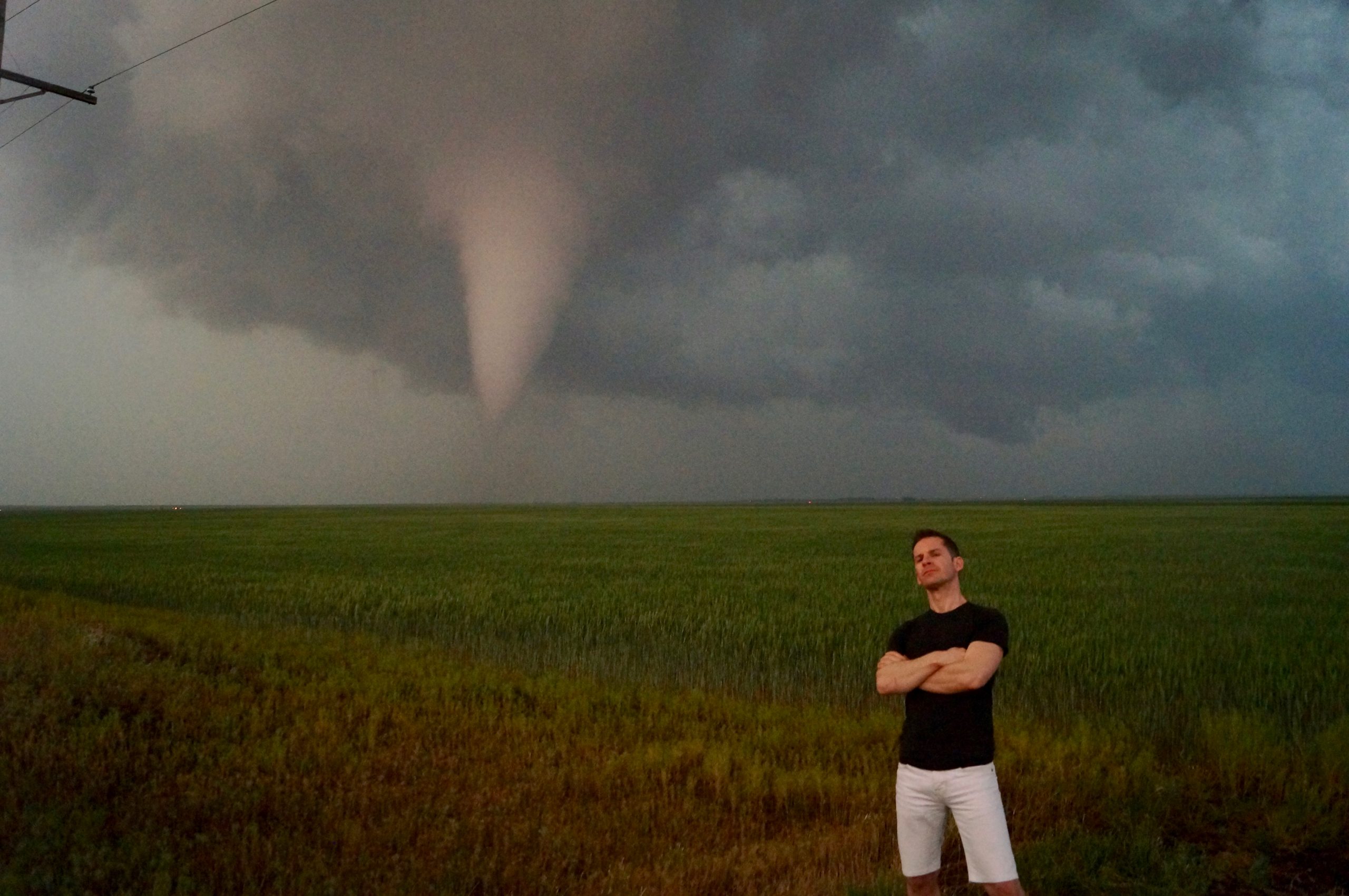 My First Tornado Sanford, Kansas — Michael Ulch — Highways & Hailstones