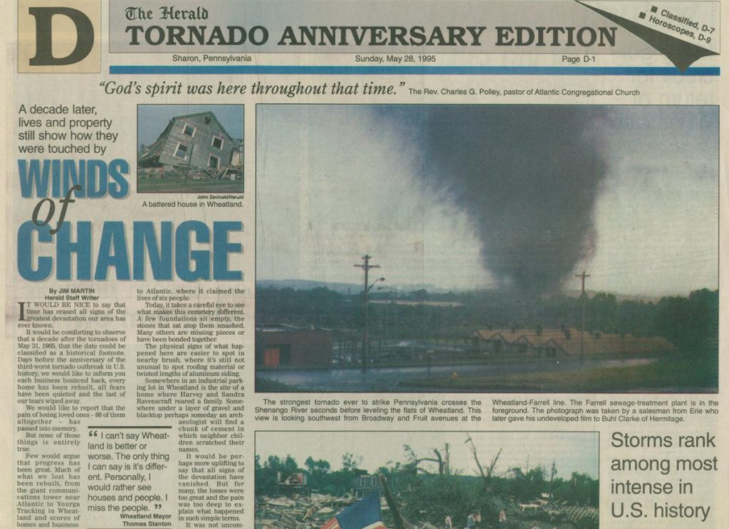 Niles to Wheatland F5 Tornado May 31, 1985 — Highways & Hailstones