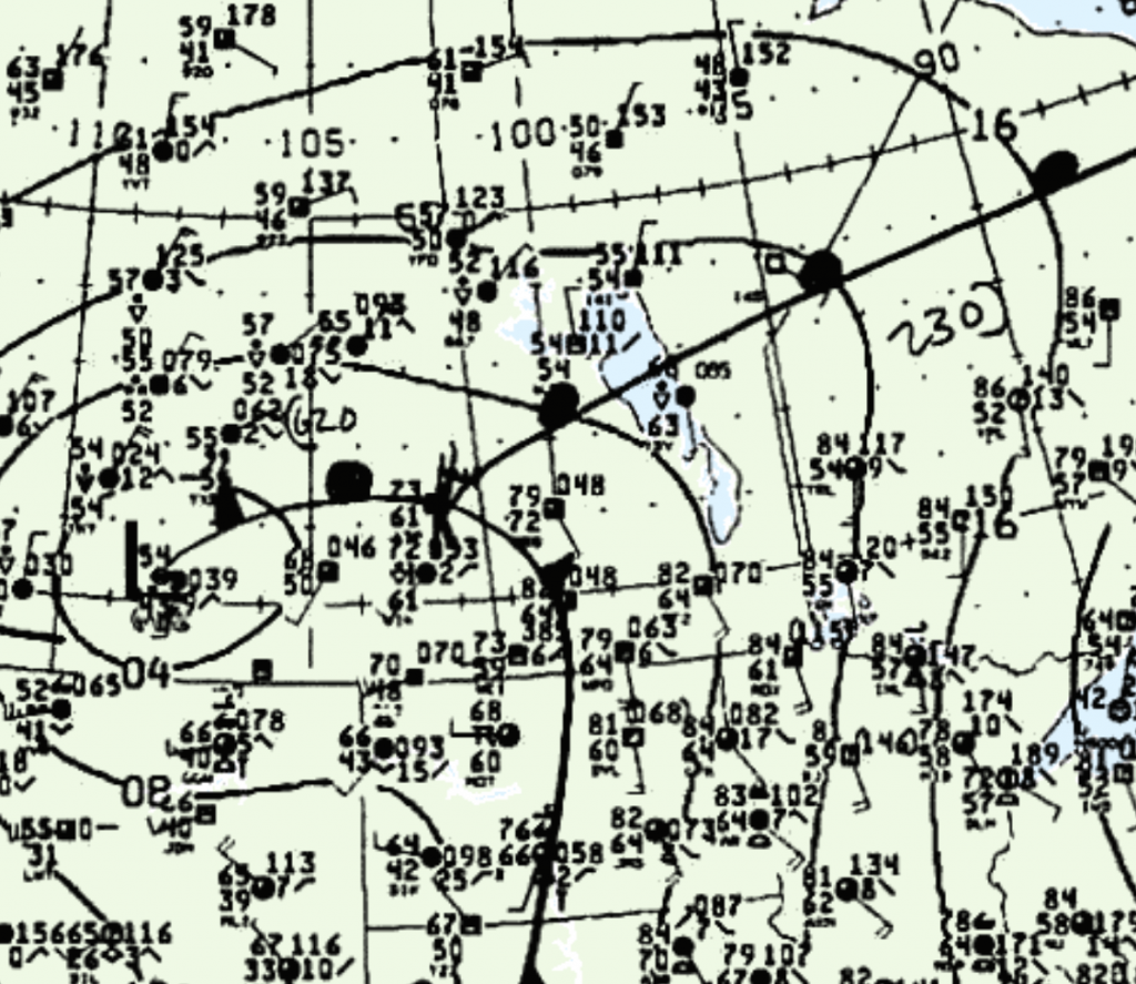 Fisher Branch, MB F0 Tornado of June 12, 1993 — Highways & Hailstones