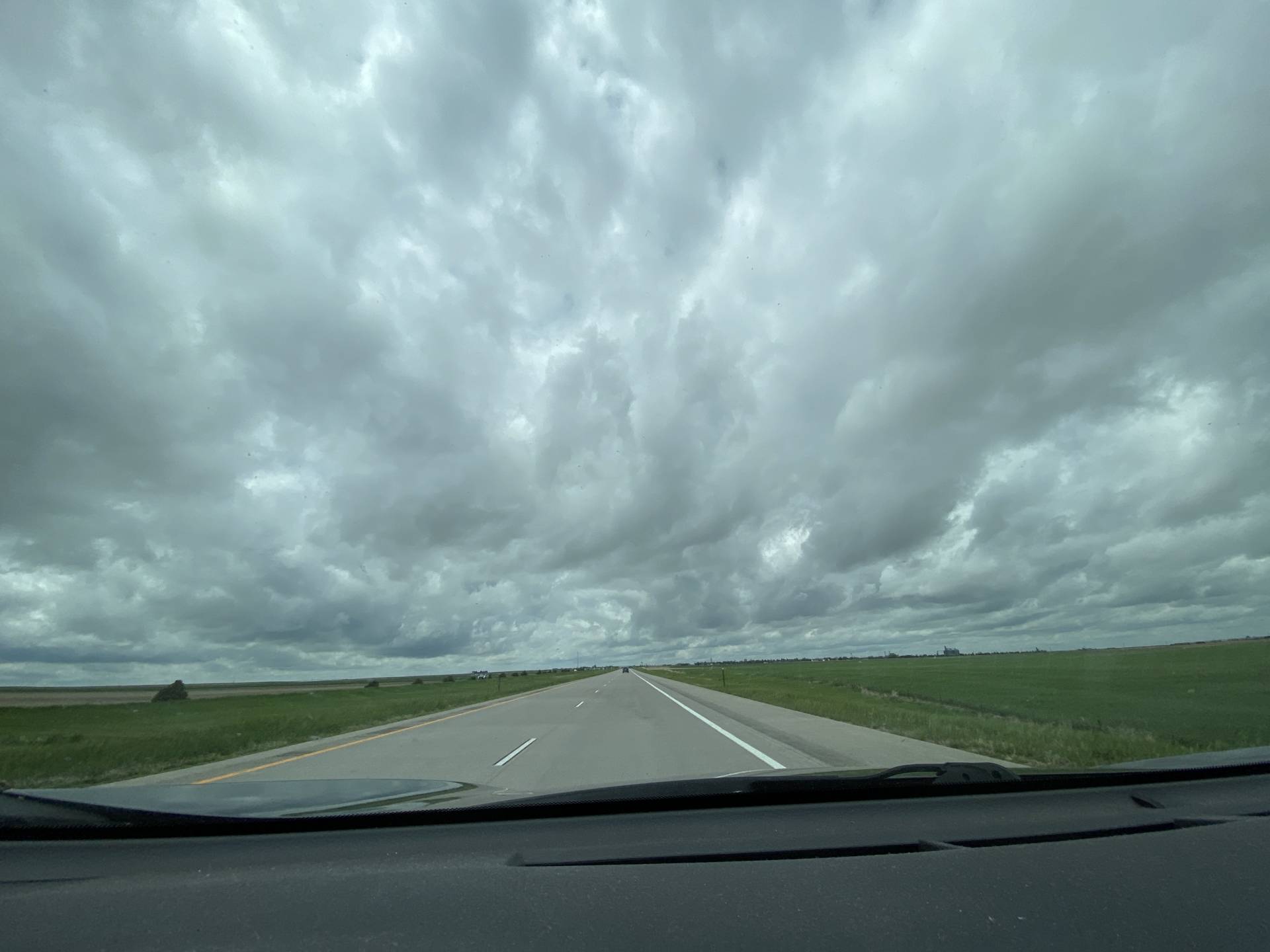 Heading west on I-70 for the first storm of the day. Video stream in a bit.