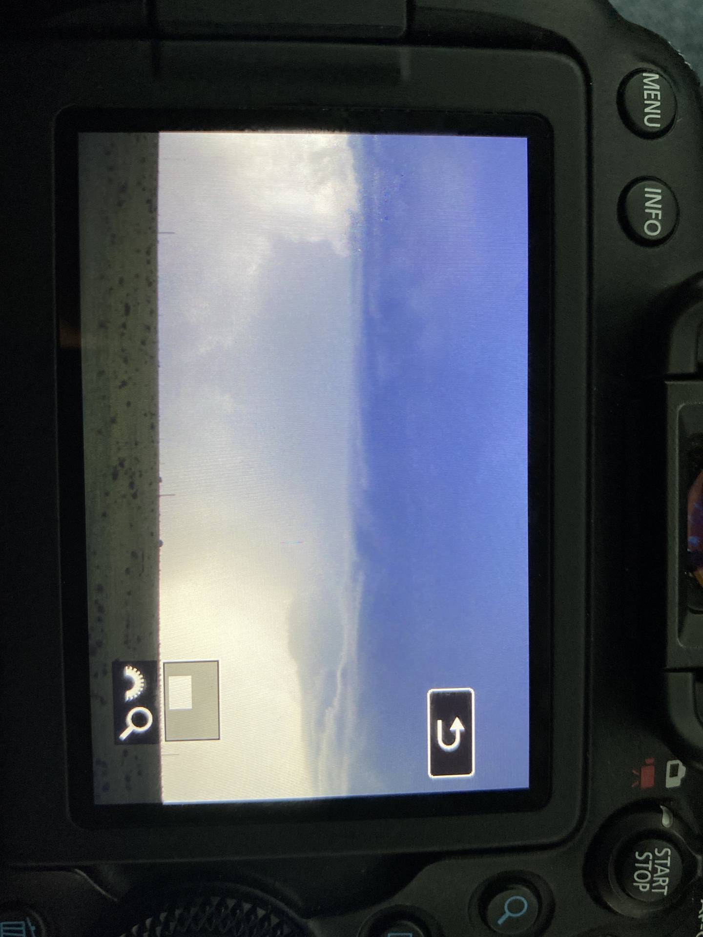 Possible funnel/tornado inside RFD precip southwest of Kim, CO #txwx