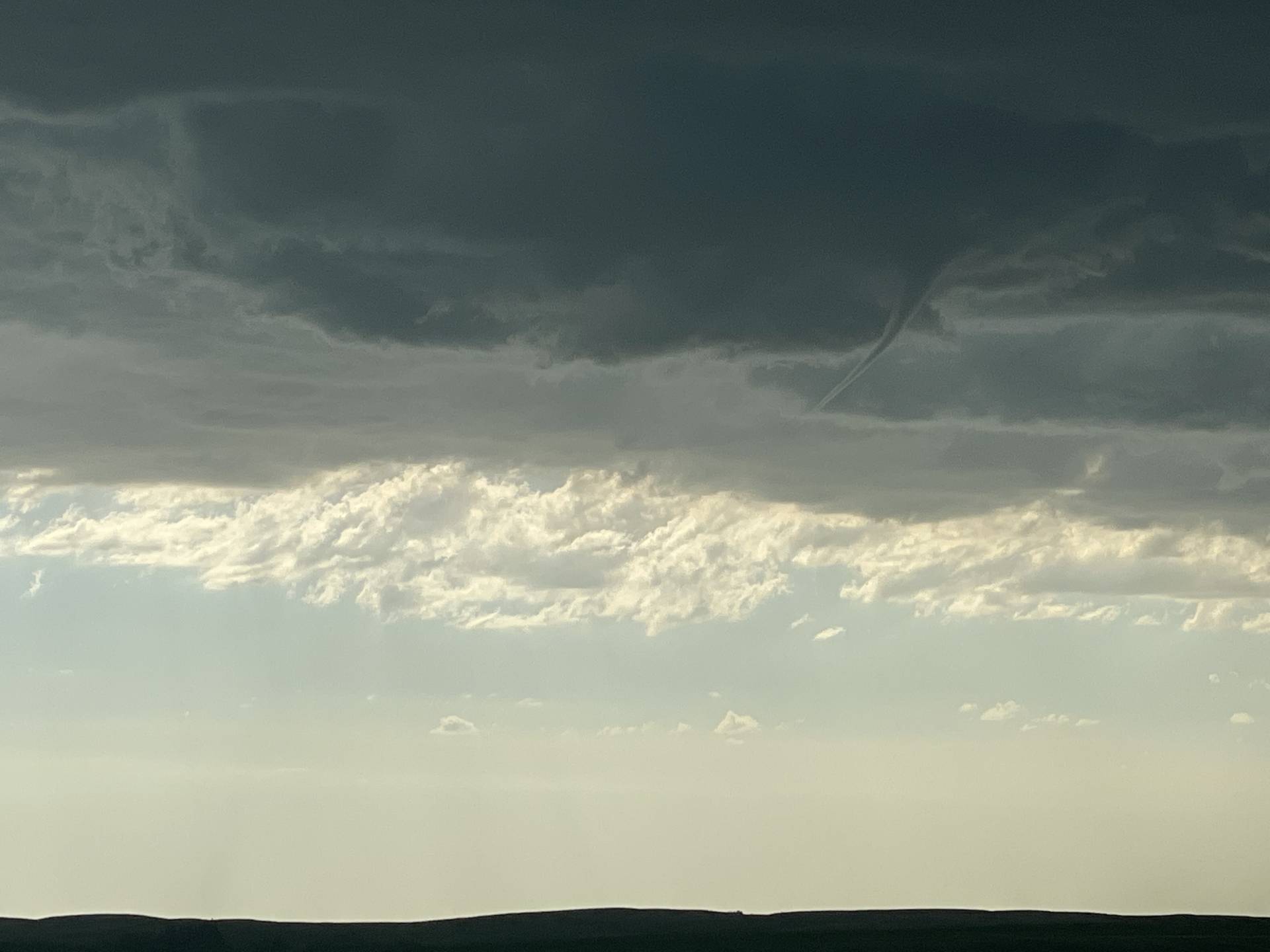 Tornado north of D’Arcy 5:42pm