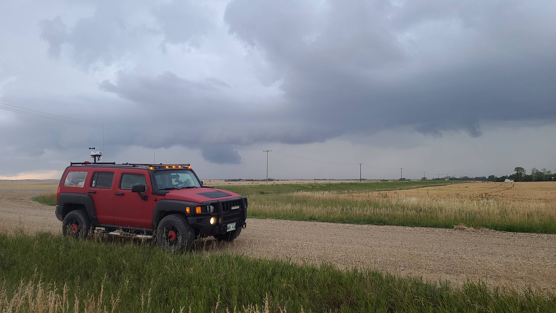 East of Oungre, SK #skstorm 