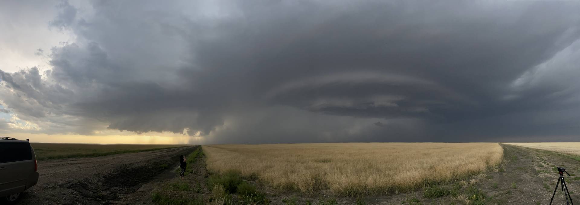 West of Dog River. 
#skstorm