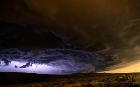 Pop up storms and lightning | San Francisco Volcanic Field | 27 ...