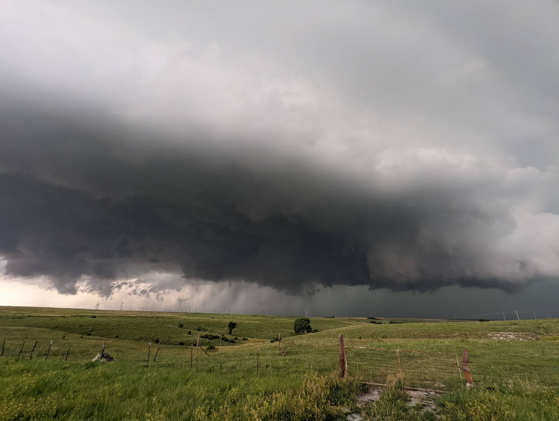 Beautiful structure near Westfall, Kansas.