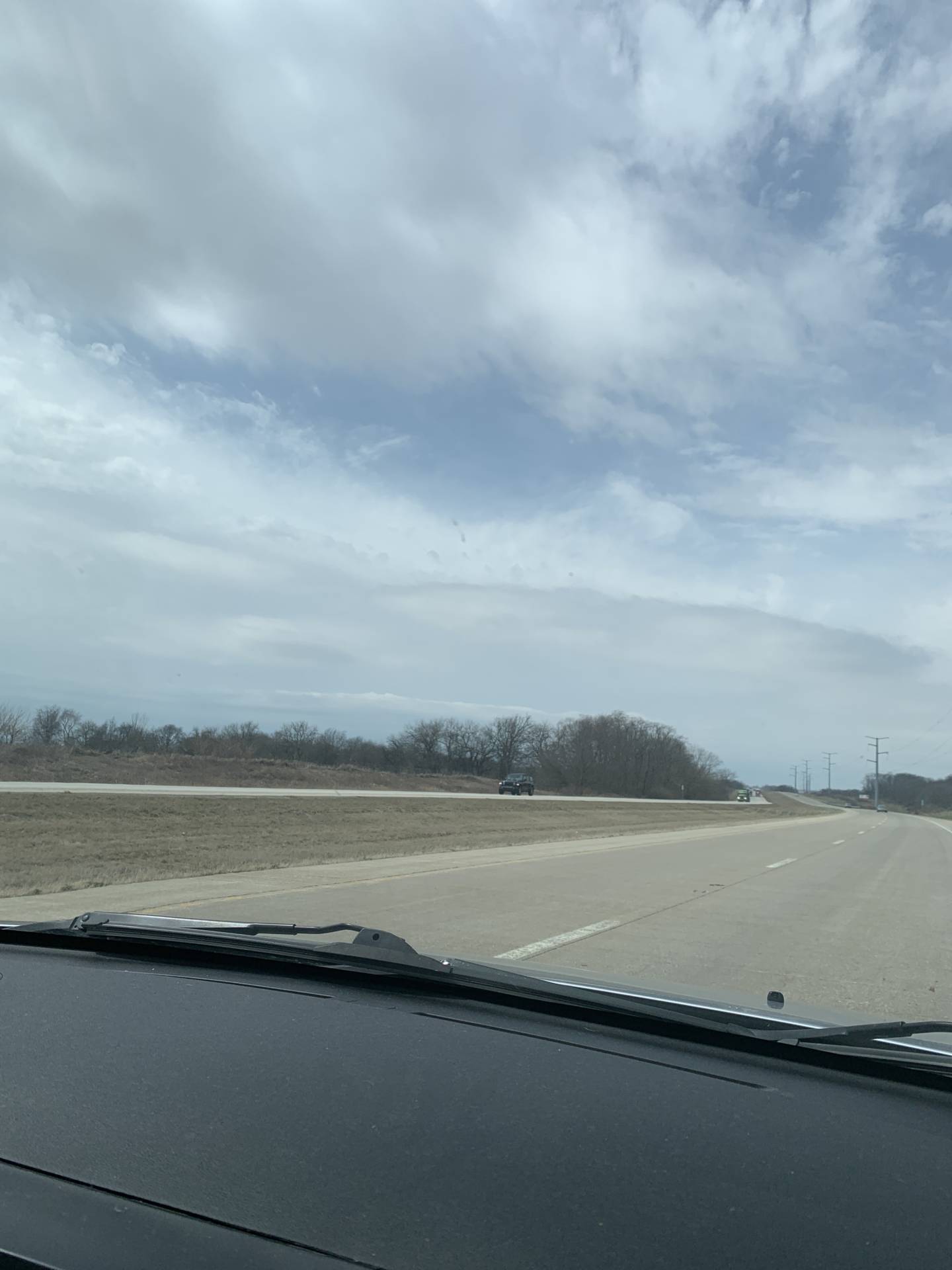 Got the sky nobody wants to see today East of Knoxville IL.
