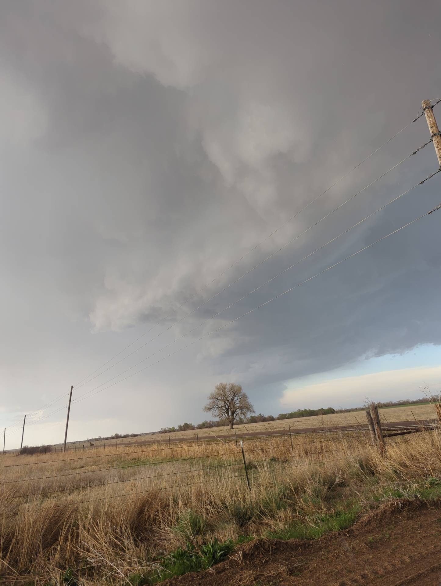 Storm near Stafford, Kansas.