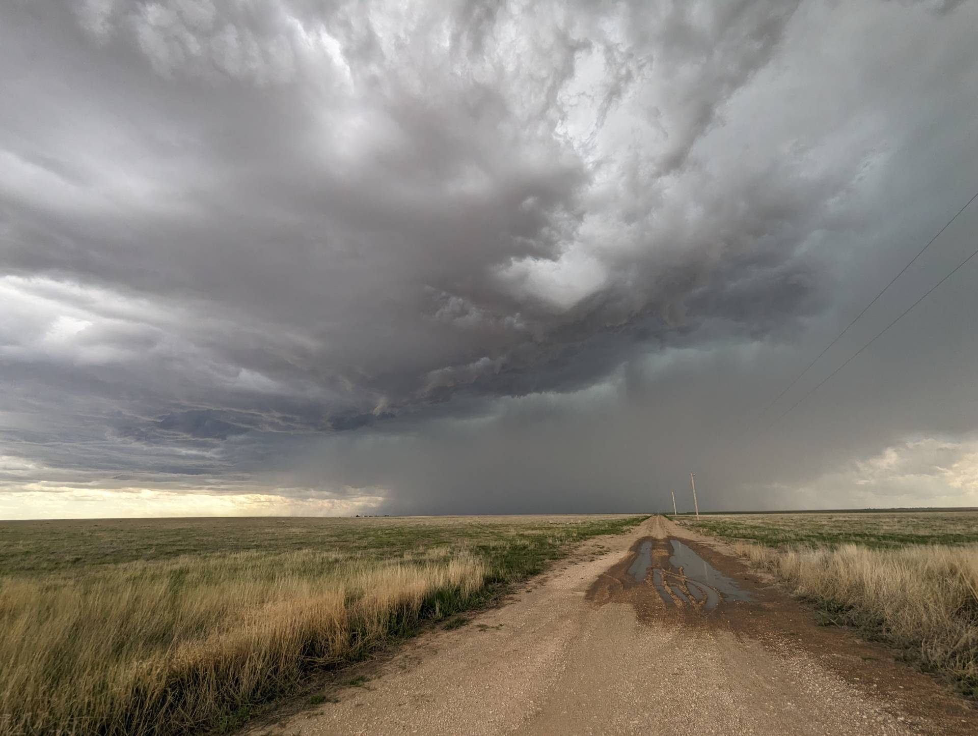 Storm near Manter, Kansas. #kswx