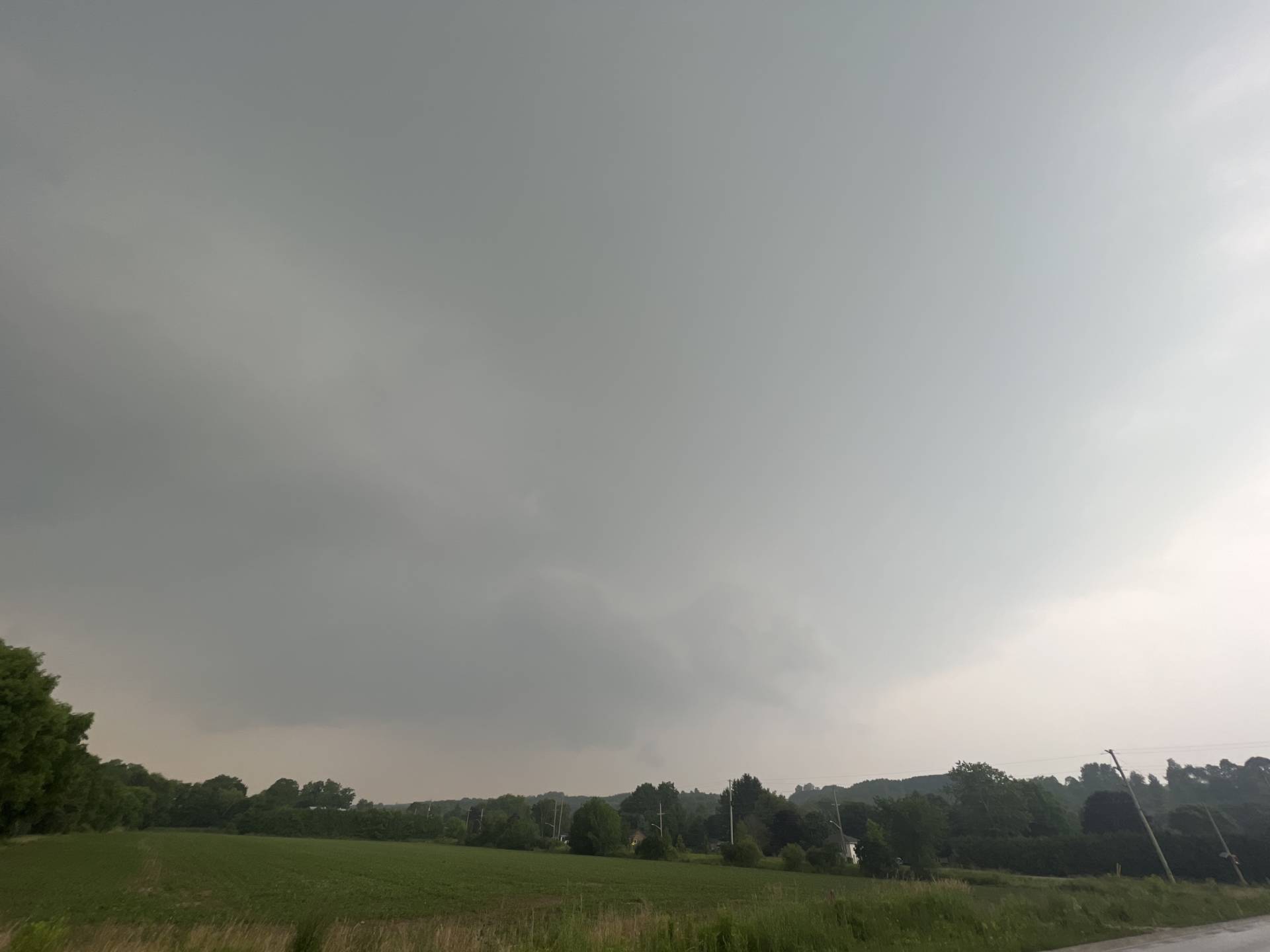 06:36 PM #ONstorm supercell coming into Creemore