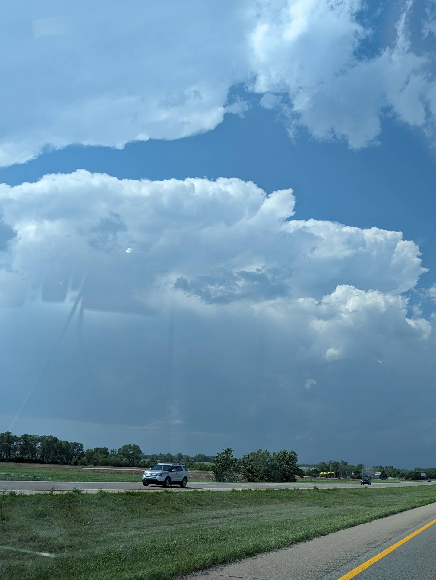 Storms developing near Newton, Kansas. Tornado watch in effect until11 pm. #kswx