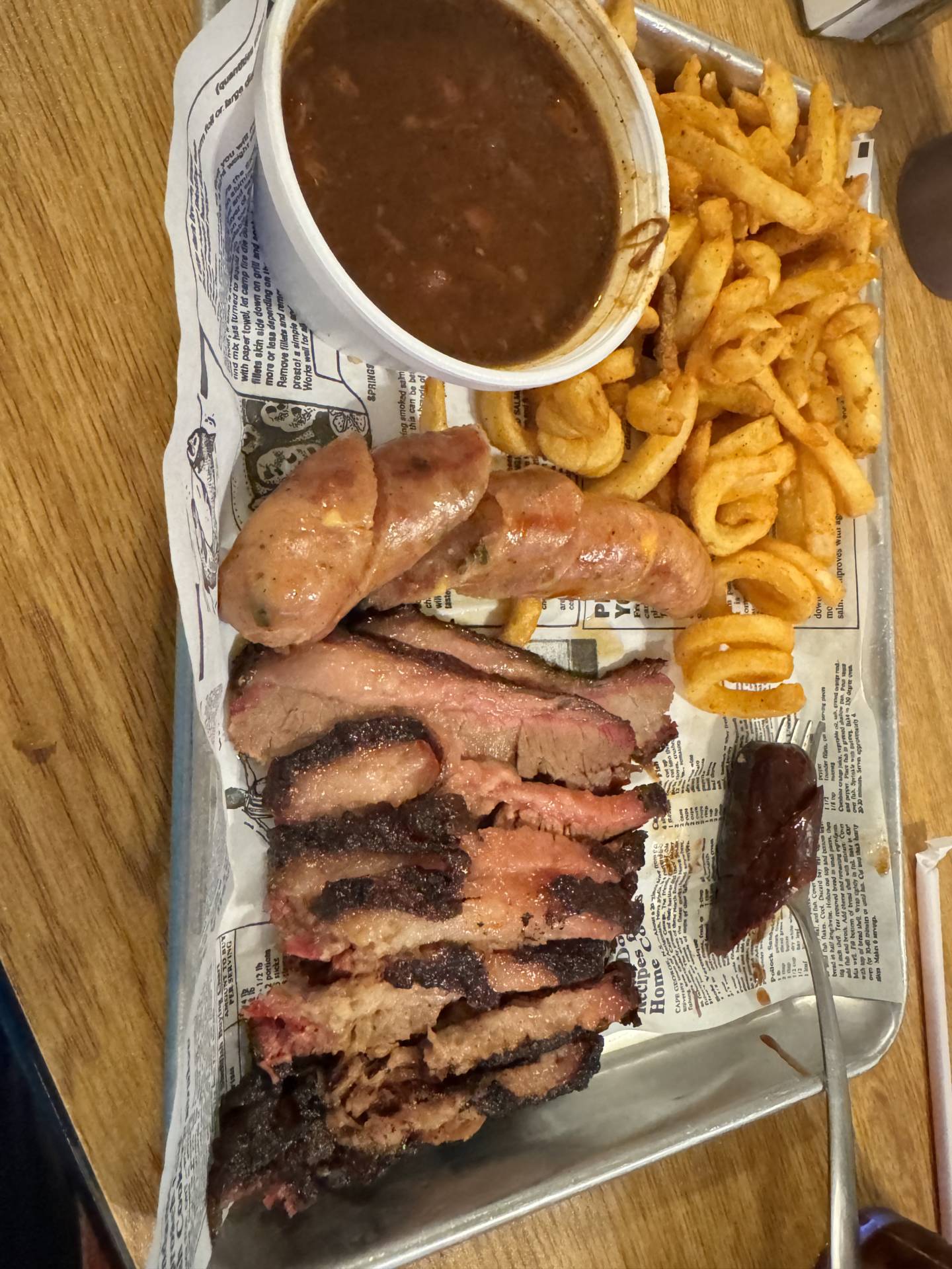 Intercepted some bbq before the main show at Smokin Bros Canton, OK