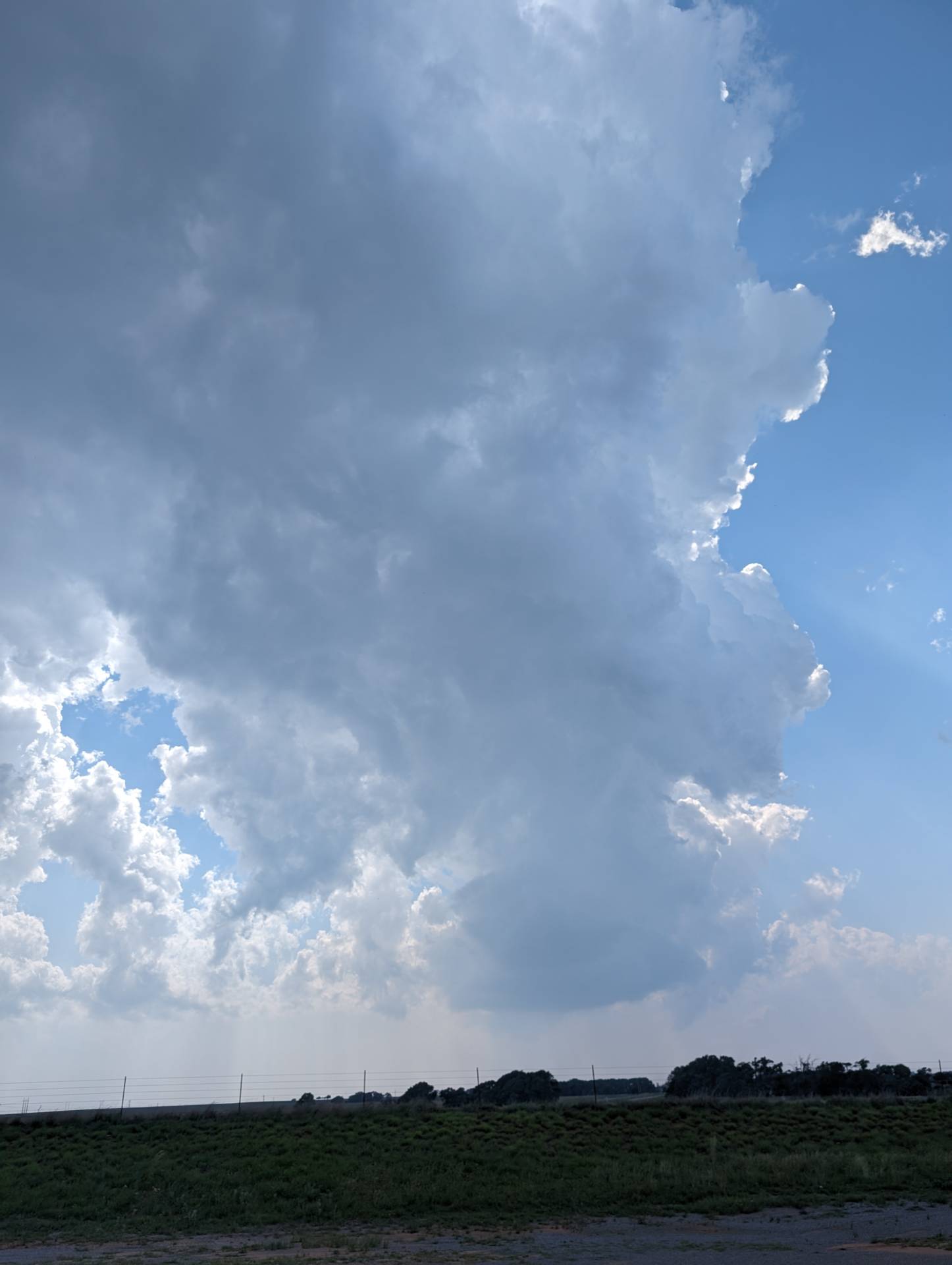 Severe storm near Erick, Oklahoma. #okwx