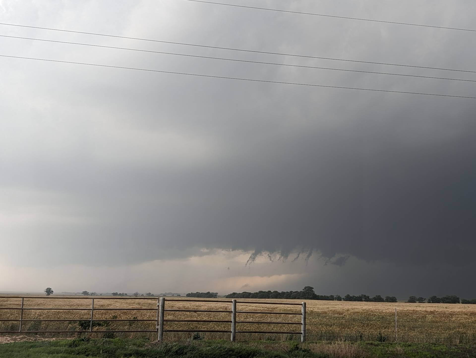 Severe storm near Corwin, Kansas. #kswx @NWSWichita