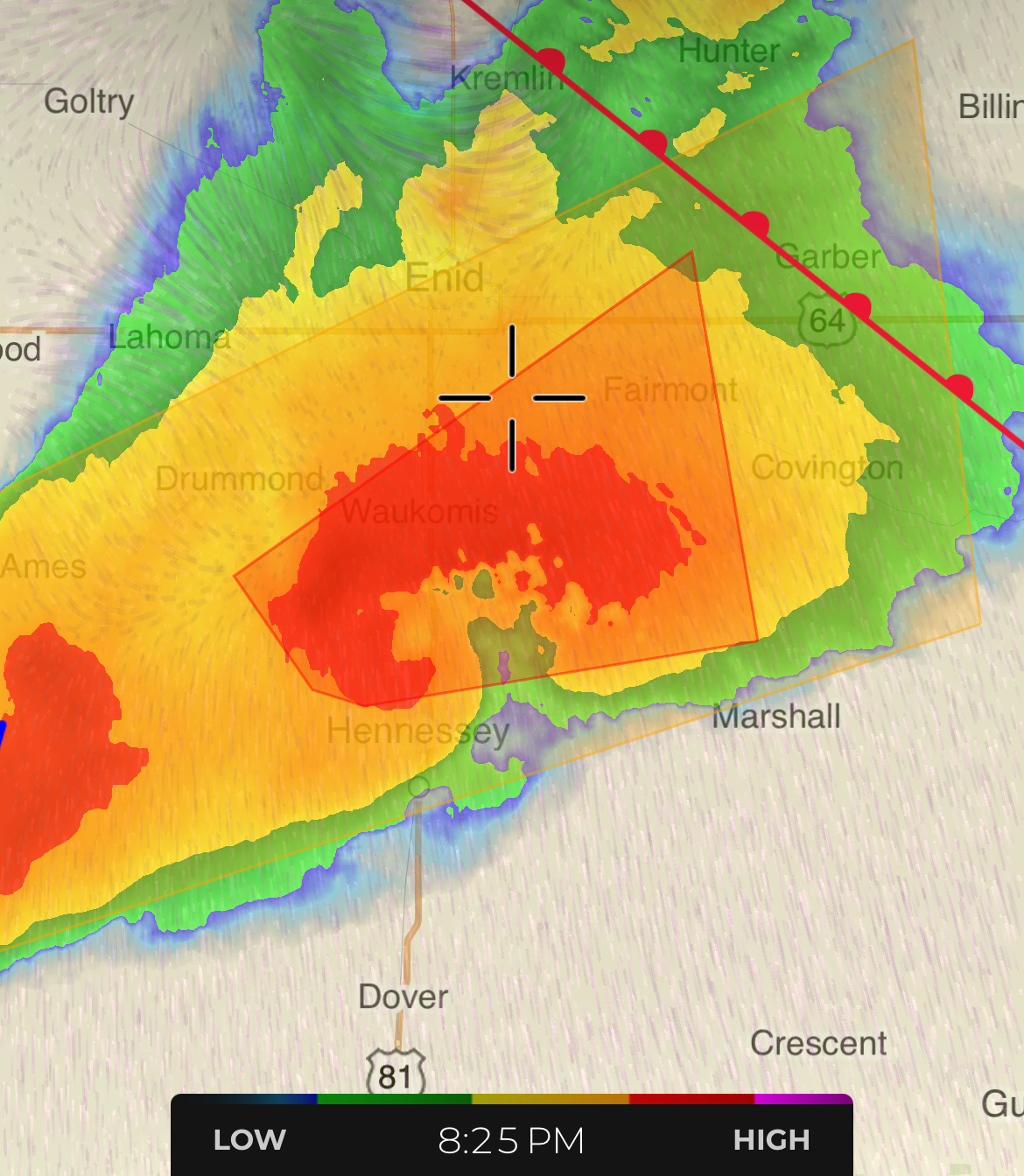 Strong hook on monster Supercell!
#MonitoringFromHome