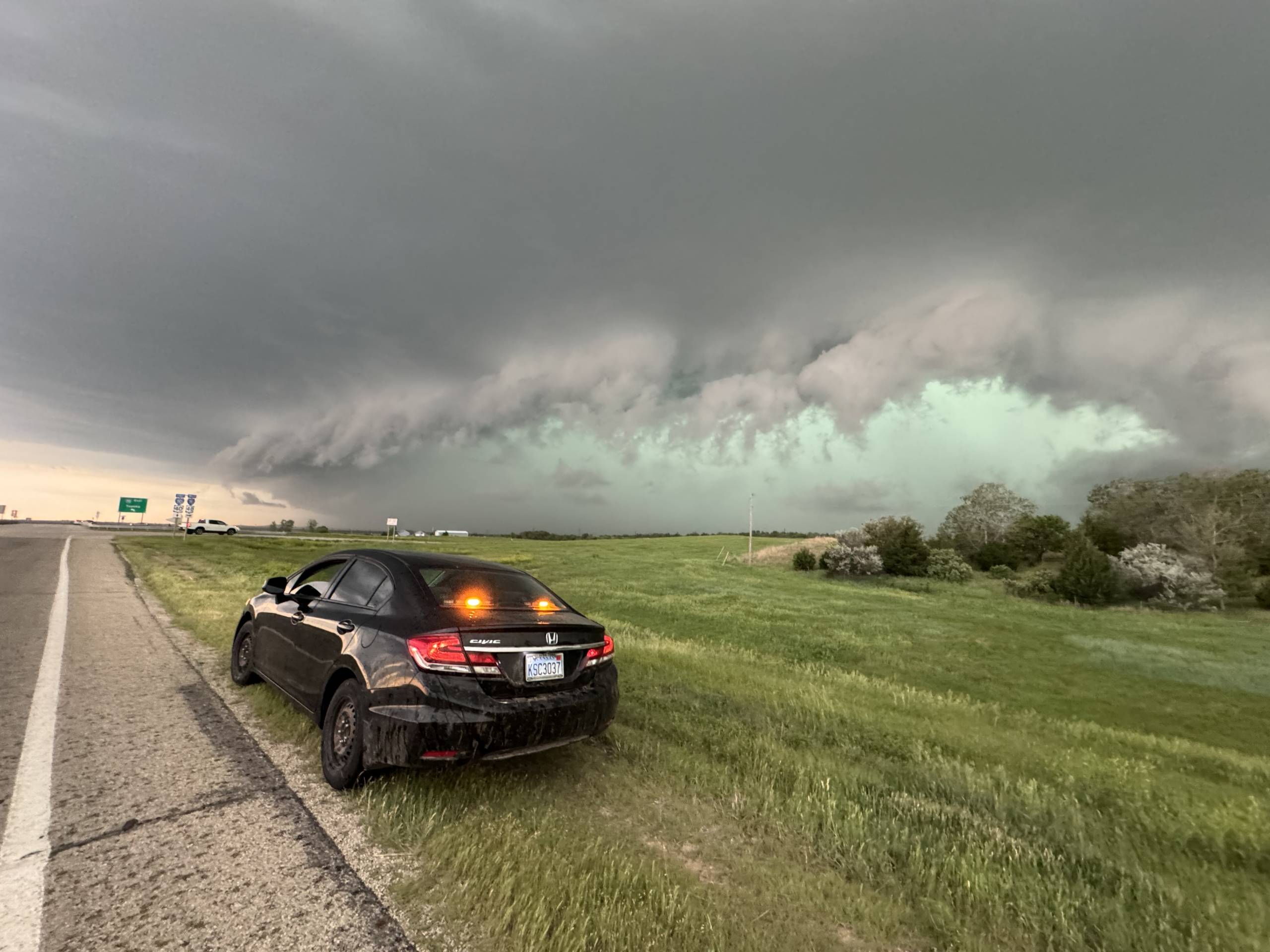 Derecho storm with potential of tornadoes — Lucas Gonzales — Highways ...