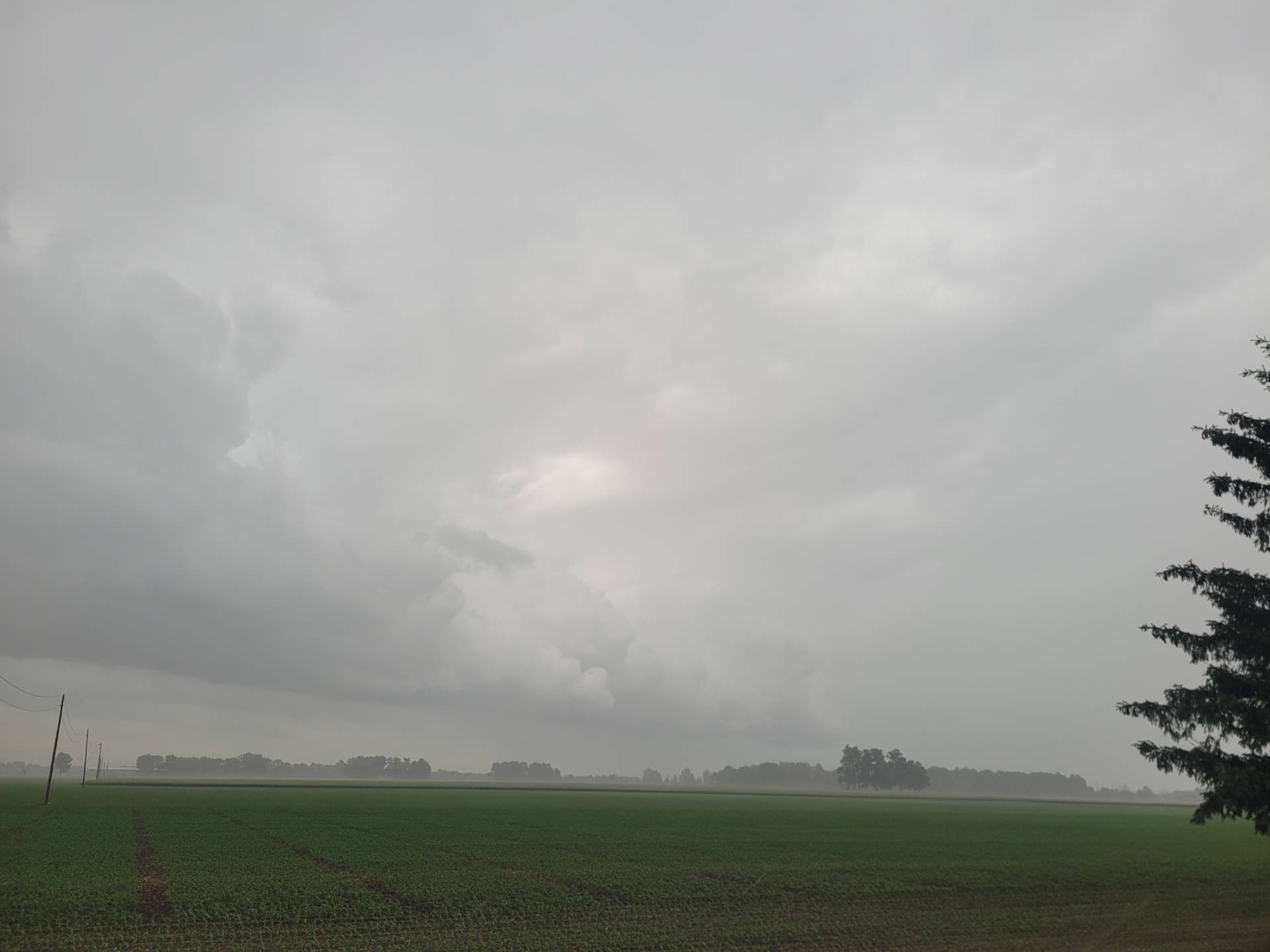 In the core, west of #Atwood 07:08 PM 

 #ONwx #ONstorm