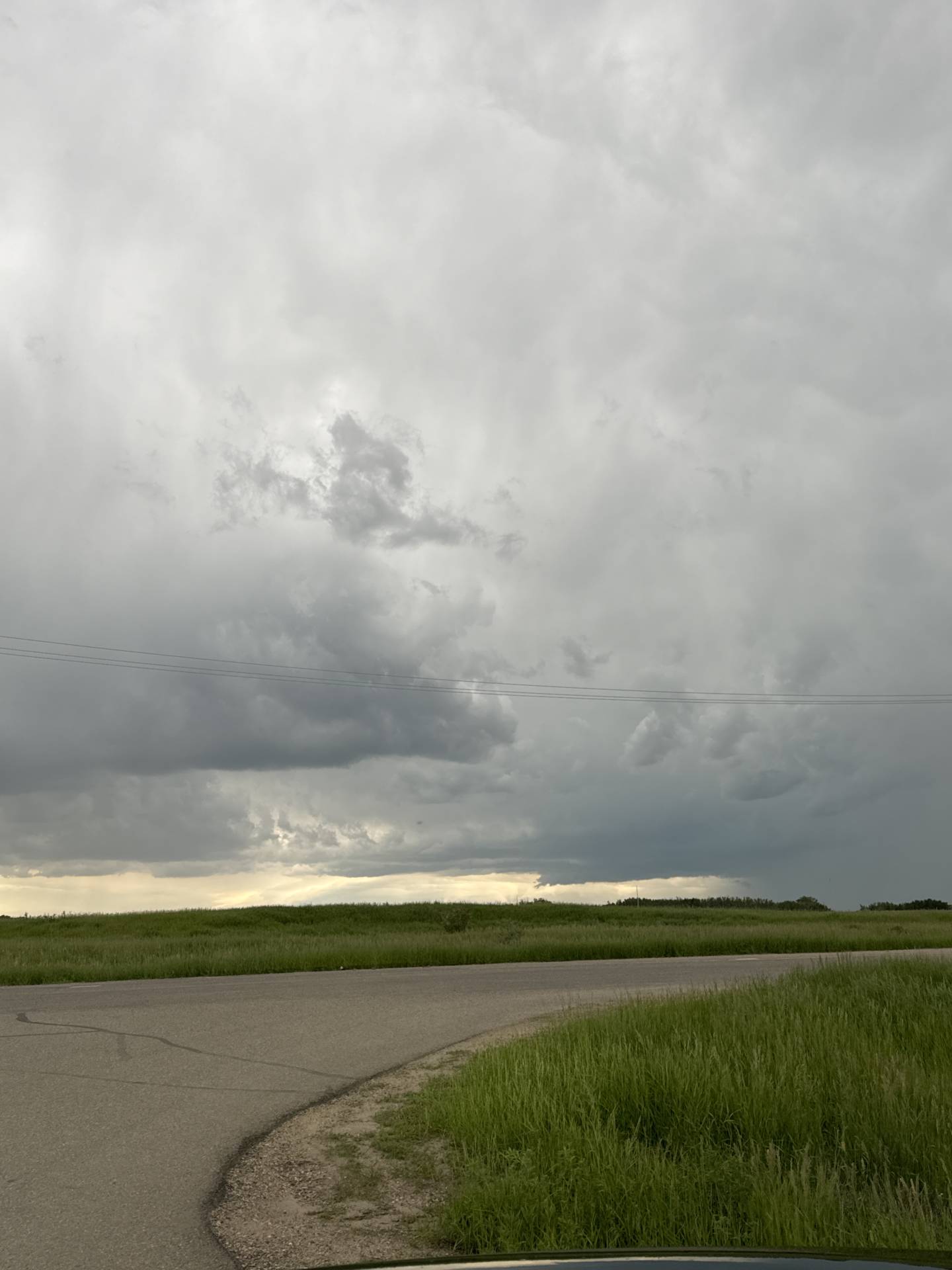 Corman Park, SK 07:35 PM #SKstorm #SKwx @ECCCWeatherSK