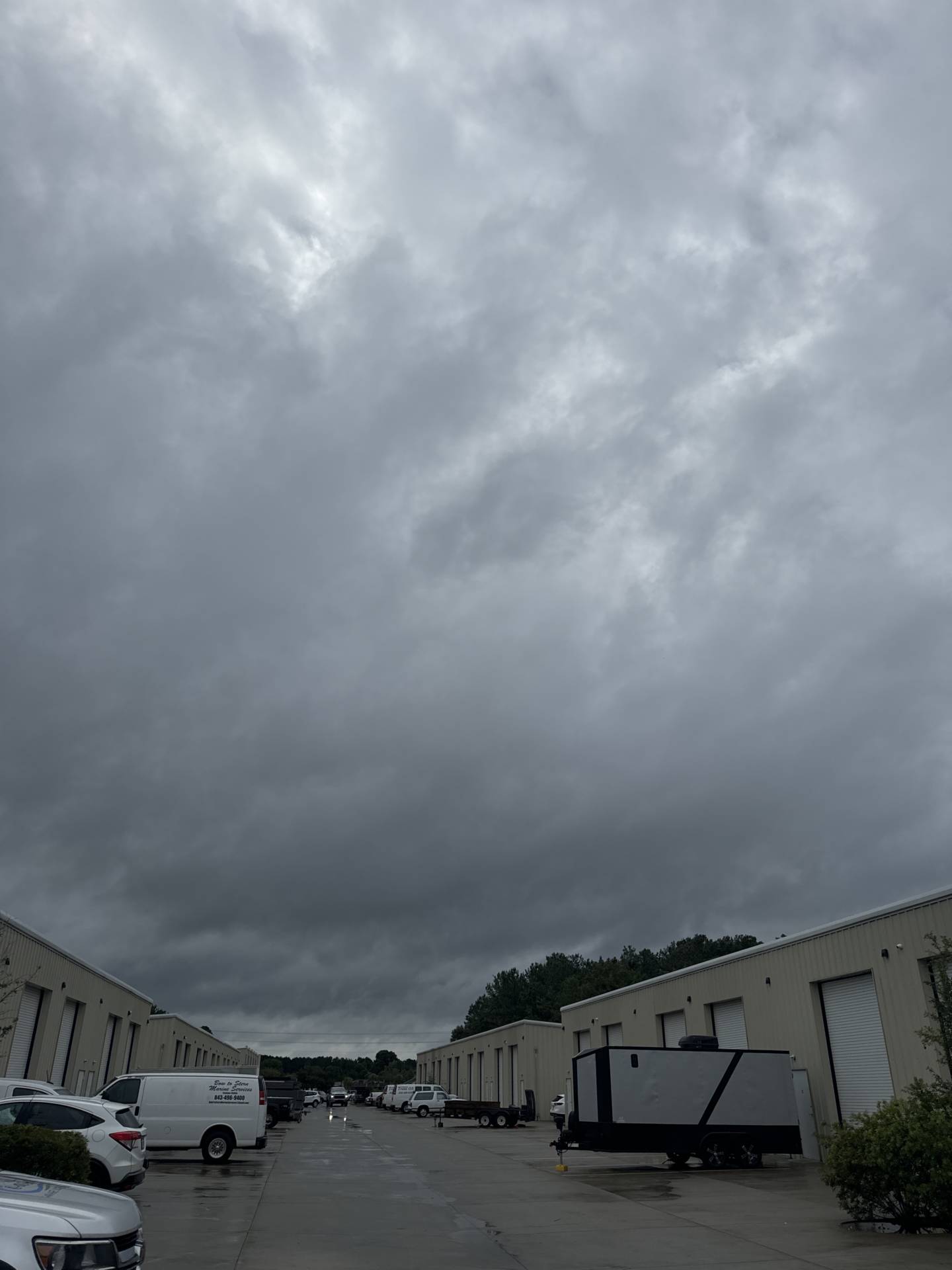 Things are pretty calm near Murrells Inlet, SC right now. Heading North soon! @nwswilmington