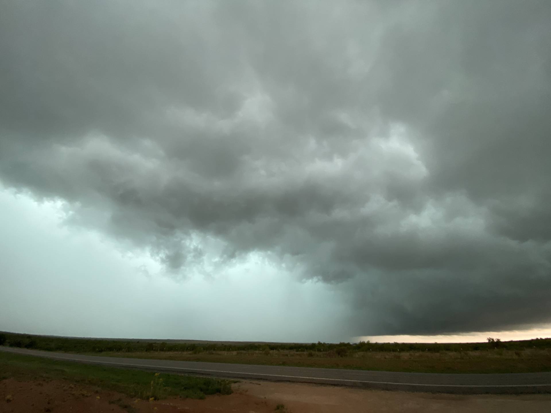 Have to let this kid go. Too HP & too sketchy of road options. Maybe buddy to the southeast of Post will do better. # txwx