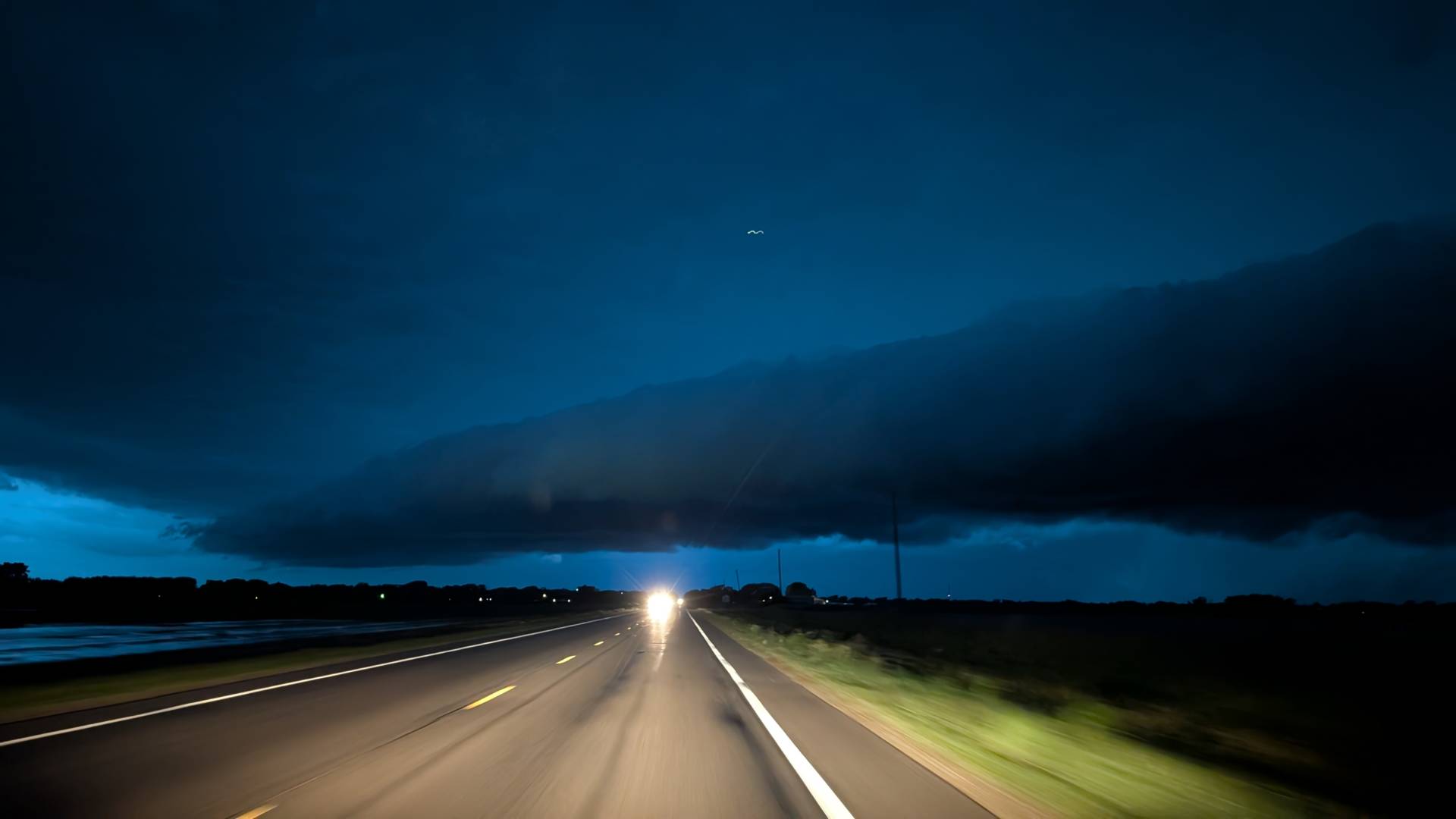 Severe storm over Wichita, Kansas. #kswx