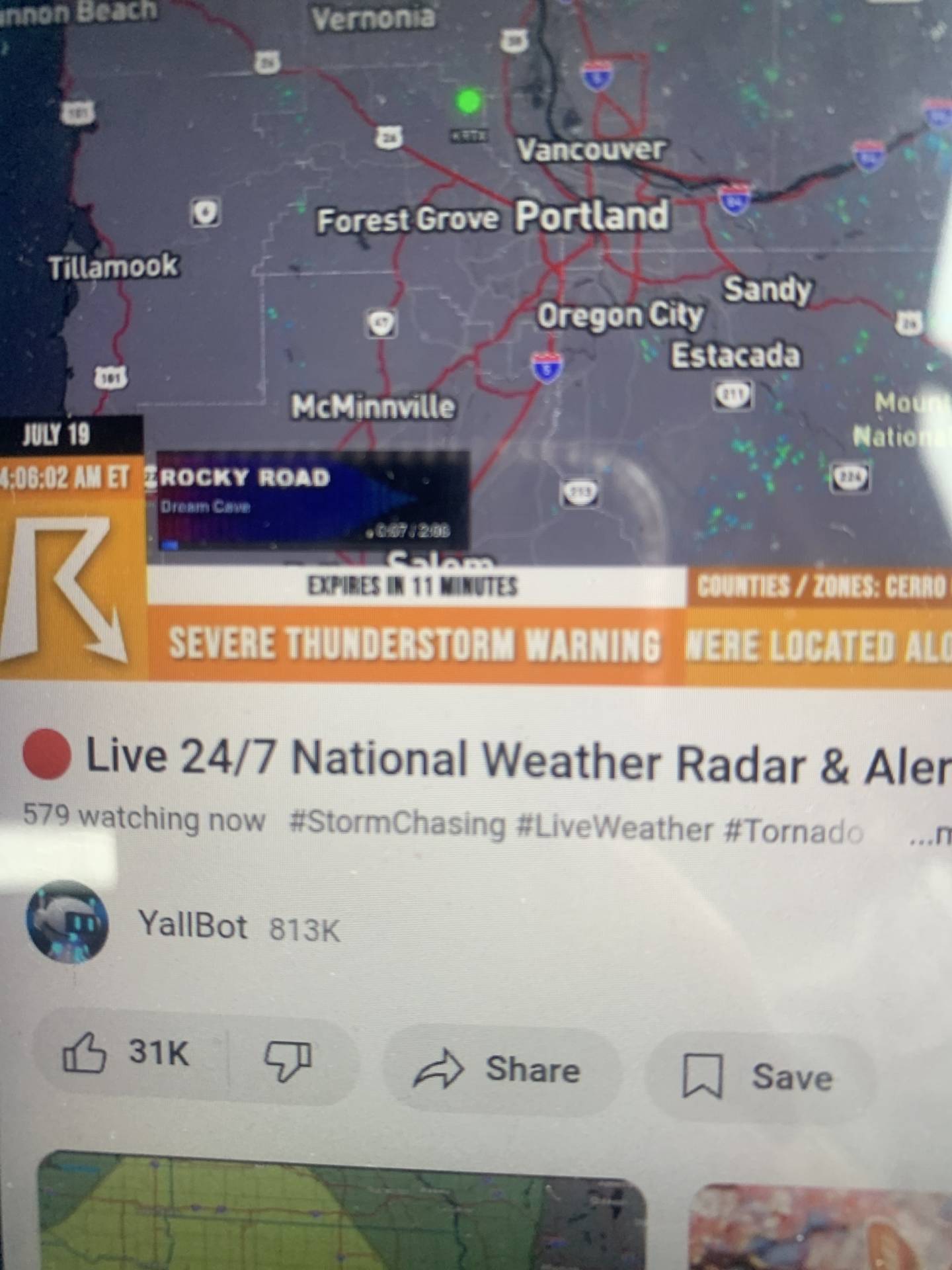 Just in time!
