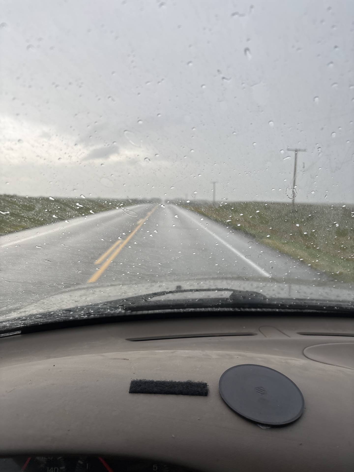 Heading north