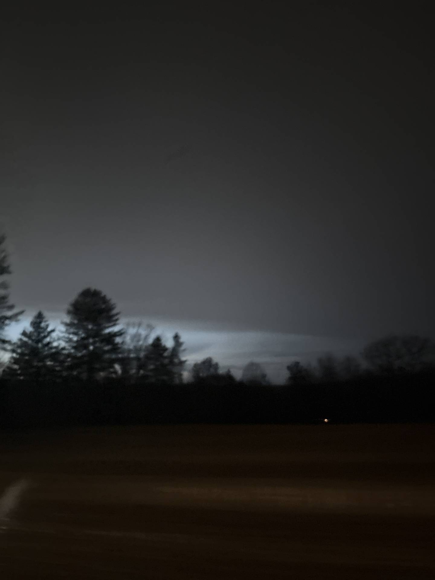 Sky after the frontline hit, cleared out very fast.