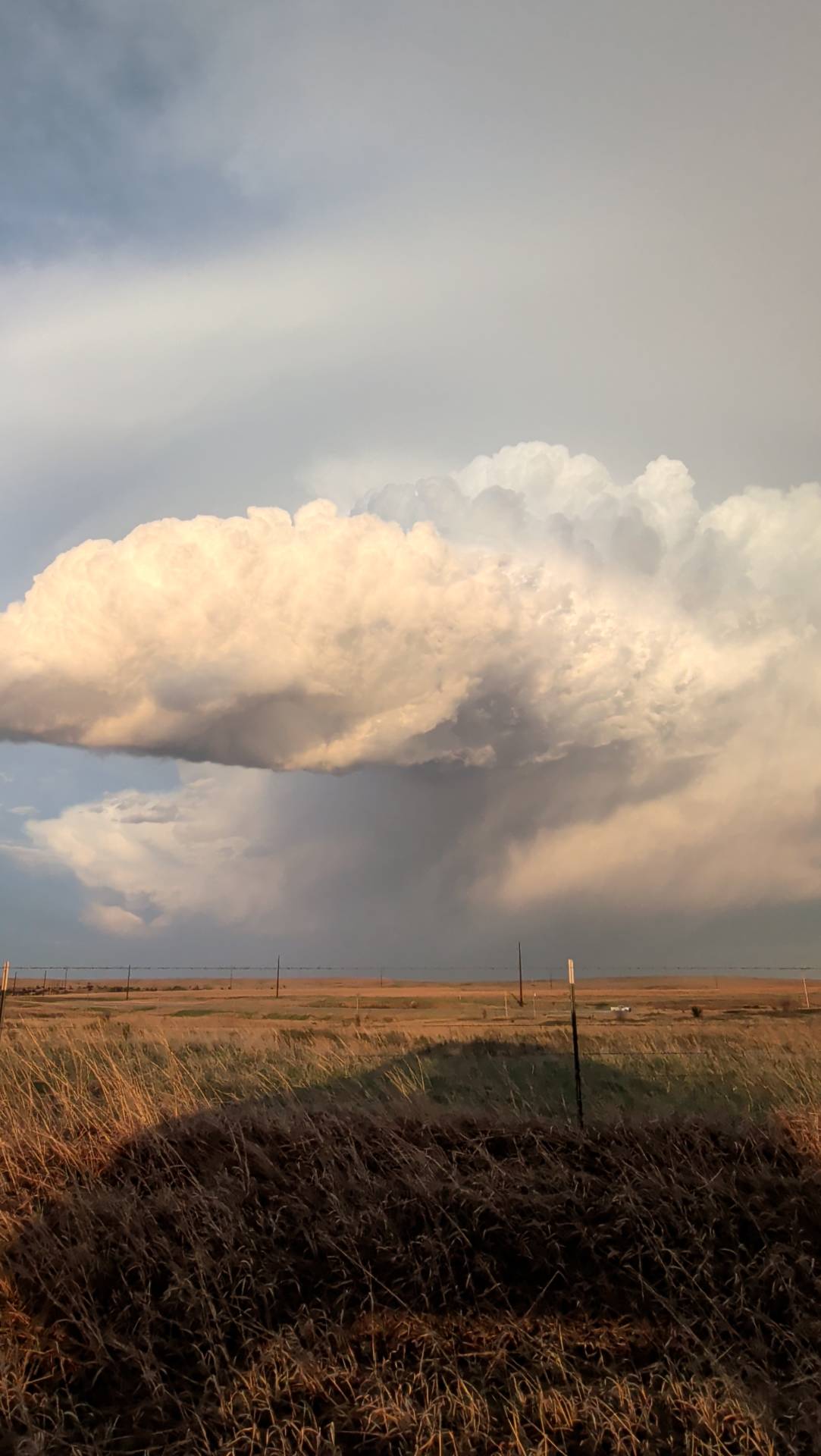 Severe storm near Ellsworth, Kansas. #kswx